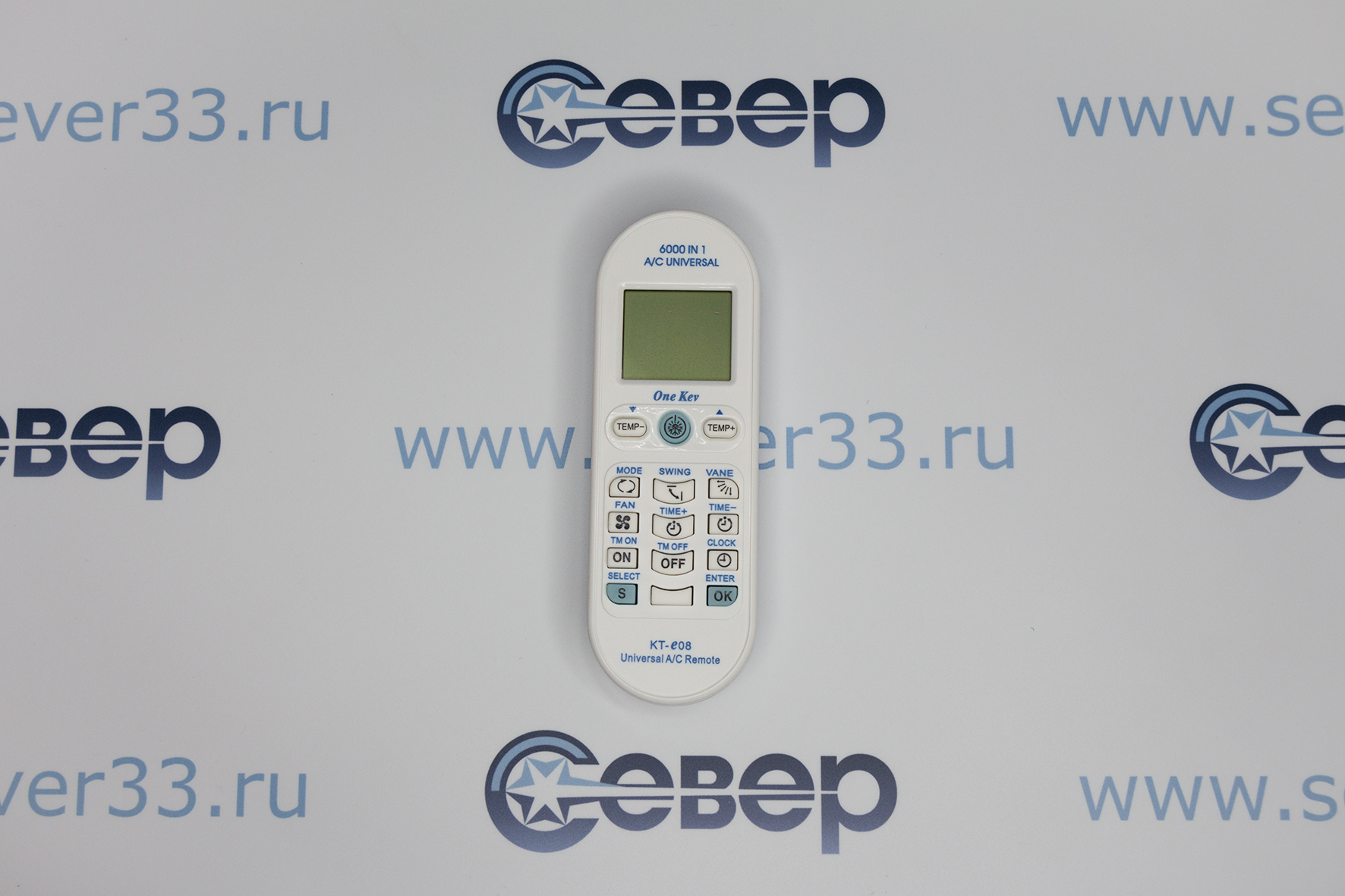 Пульт дистанционного управления универсальный для кондиционеров KT-E08 6000 в 1_1e