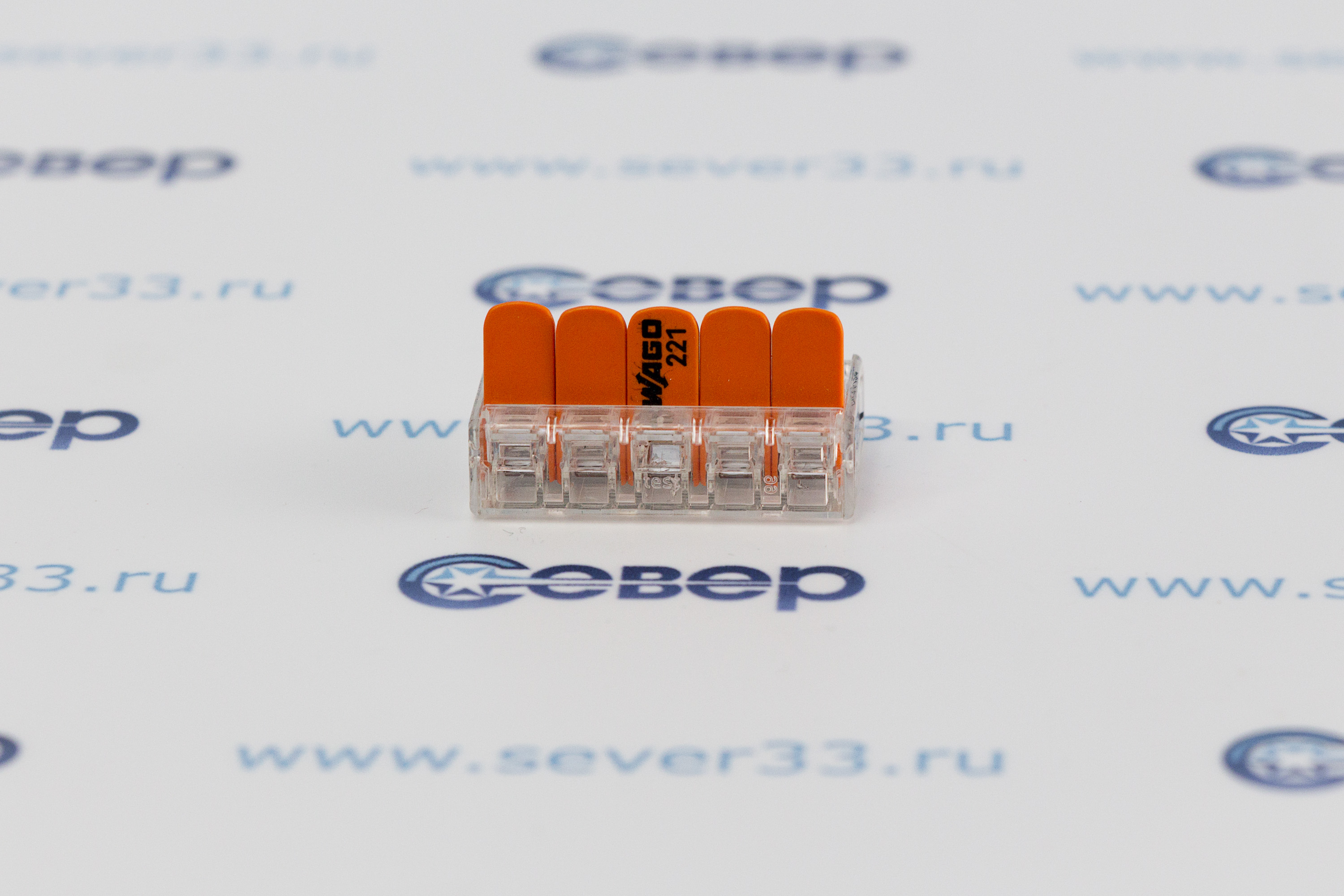 Клеммы WAGO 221-415(5х4 мм2 без пасты) уп.25 шт_5