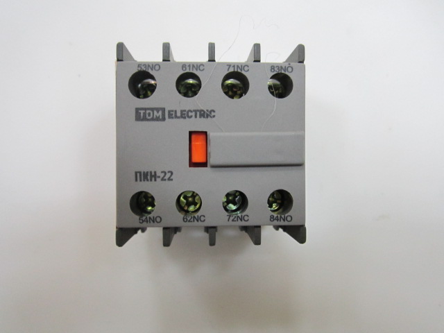 Доп. контакт TDM ПКН-22 (доп. конт. 2з+2р) | Продажа, монтаж и обслуживание холодильного оборудования | Север33