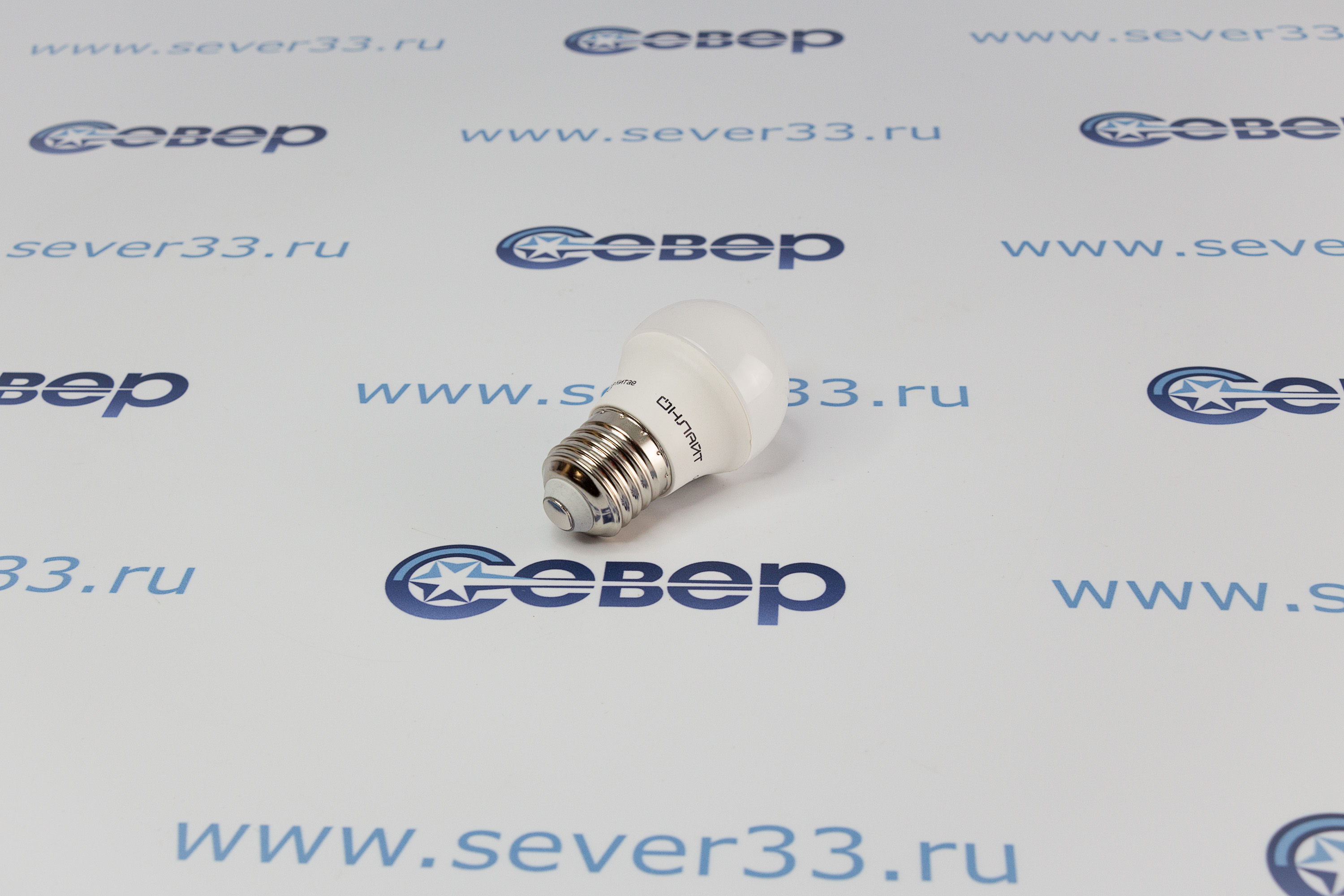 Лампа светодиод. ОНЛАЙТ G45 8Вт 230В 4000K E27_1