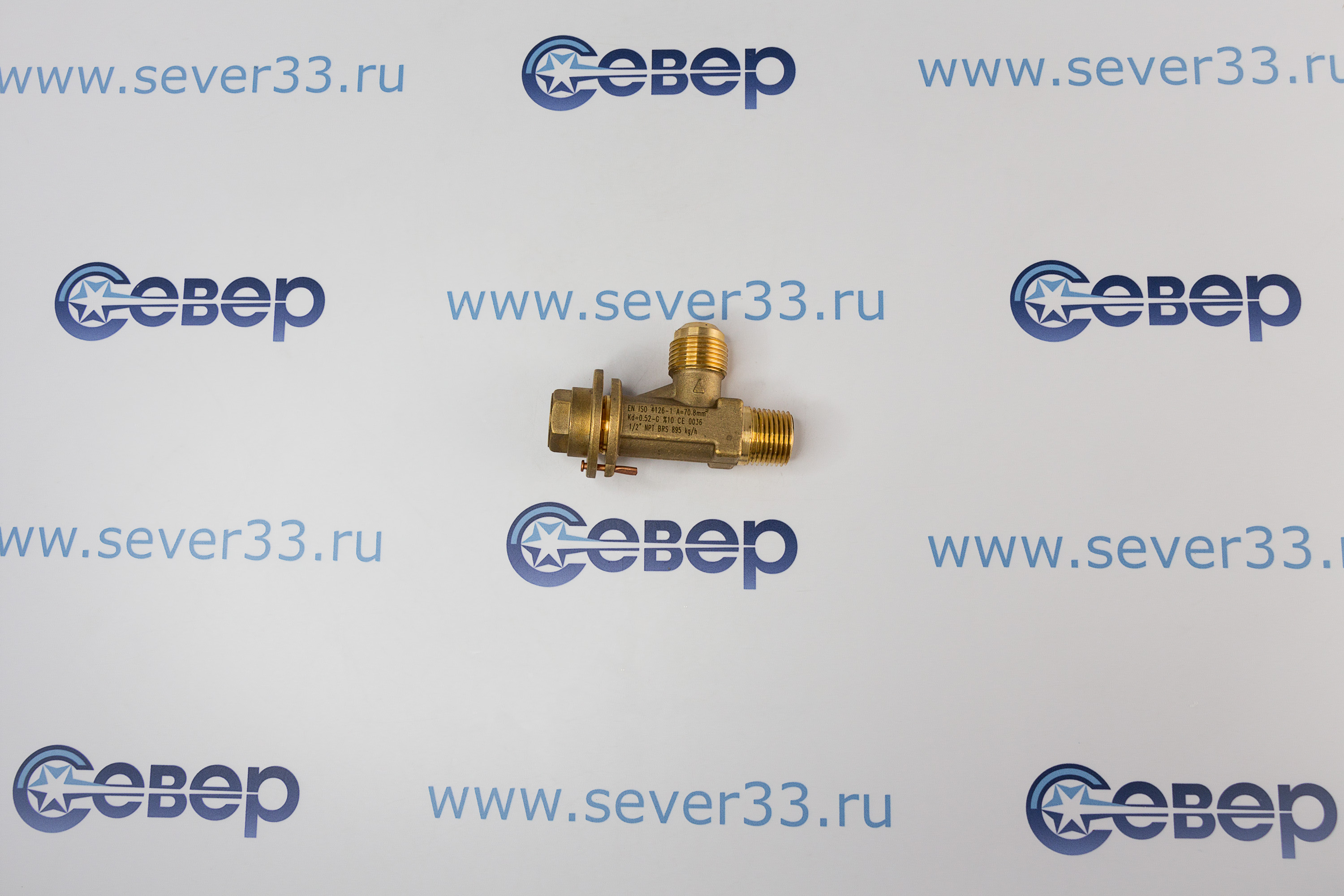 Предохранительный клапан BC-SV-12-28N 12NPTх58SAE с паспортом_3