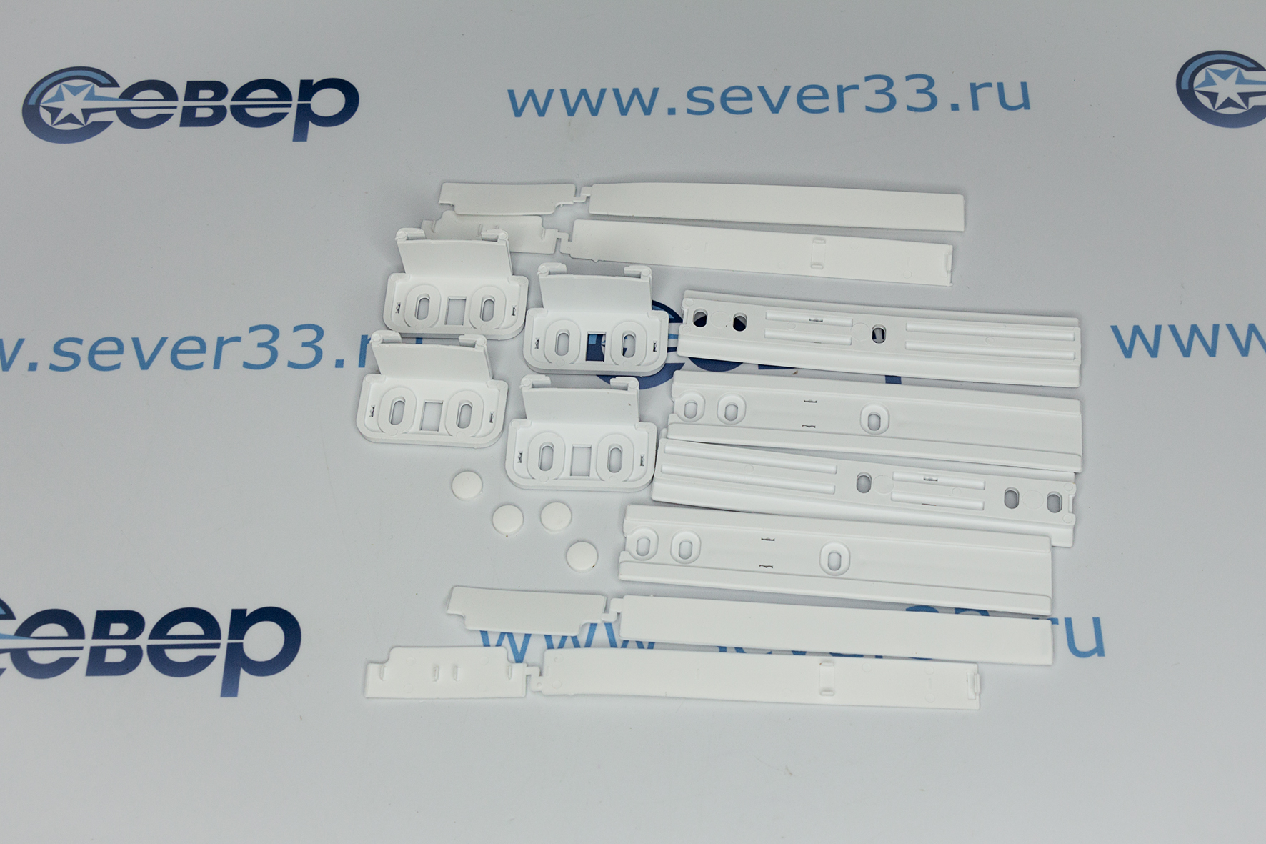 Крепеж фасада для встраиваемого холодильника (12-планок) 312150_1