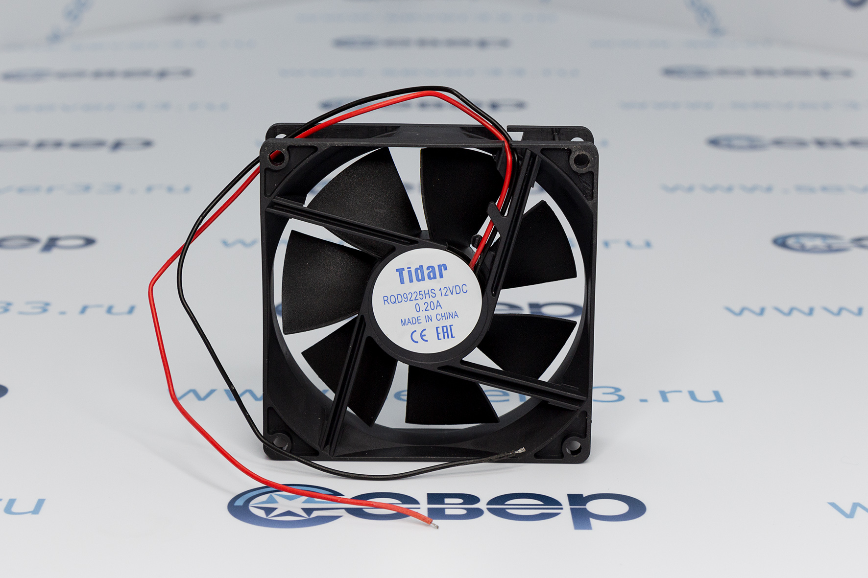 Вентилятор плоский (квадратный) 929225 (12V)_2e