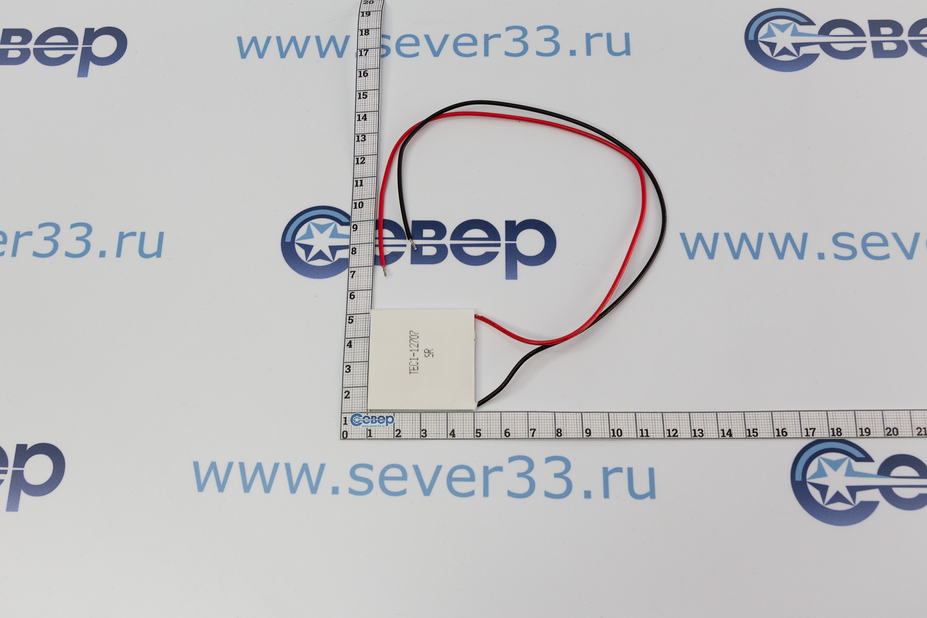 Модуль пельтье TEC1-12707 (40x40) 12В 6А,15.4В 7А,80Вт_2