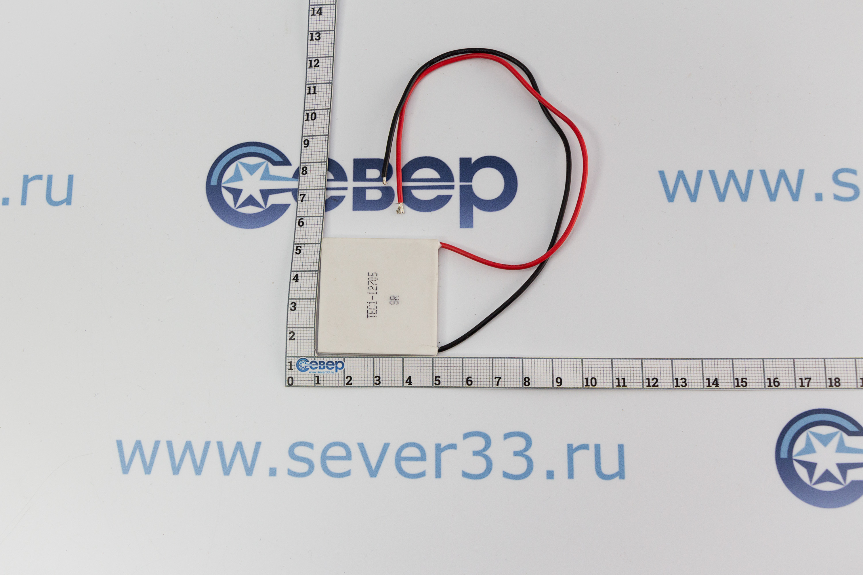 Модуль пельтье TEC1-12705 (40x40) 12В 4А,15.4В 5А,30Вт_3