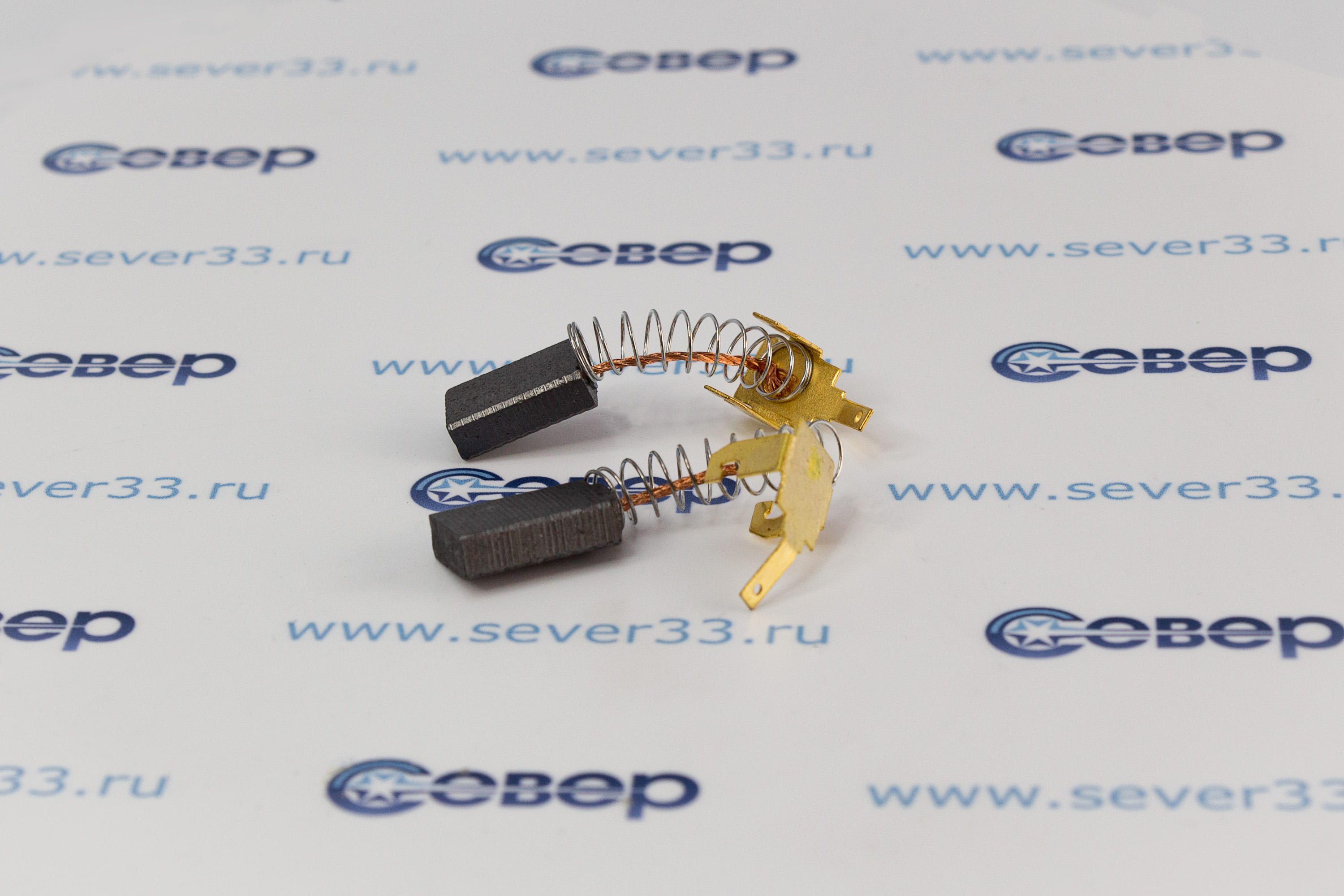 Электроугольная щетка (2шт), Интерскол (дрель ДУ 13810), 51016мм, сложный проводник (583)_2