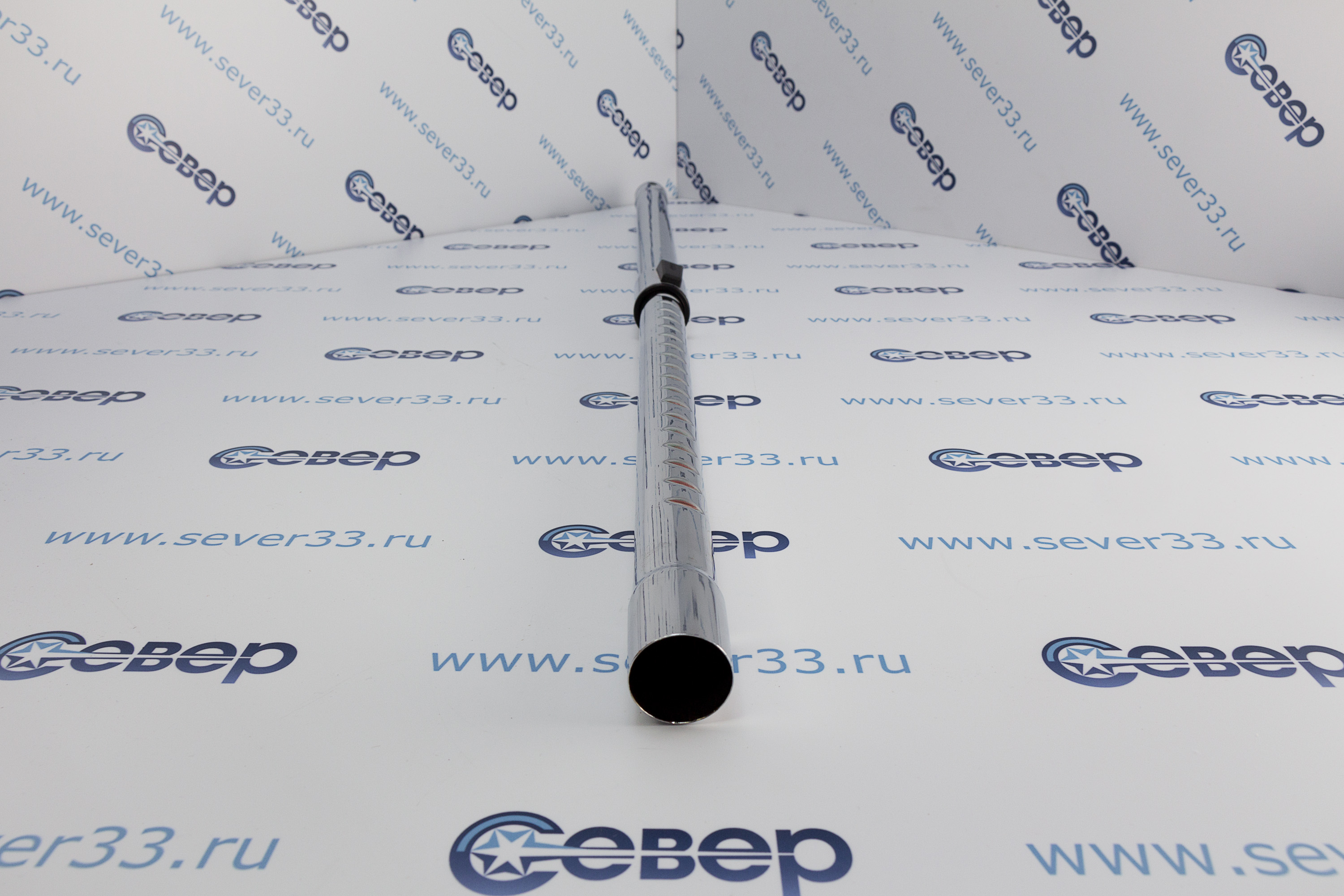 Труба телескопическая (470-990 мм) для пылесоса D 35 мм (хром)_2