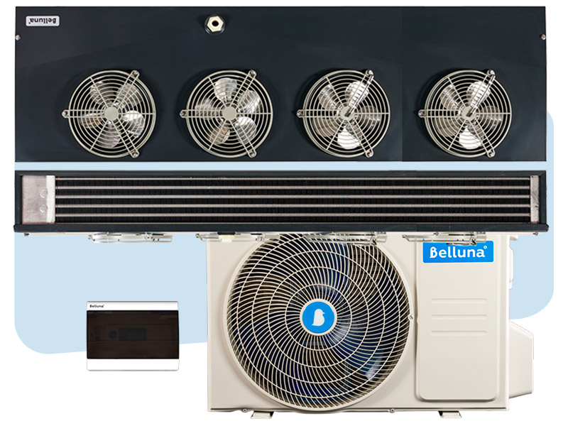 Сплит-система Belluna U205 Black Slim с зимним комплектом (-5...+22°C) On/Off | Продажа, монтаж и обслуживание холодильного оборудования | Север33