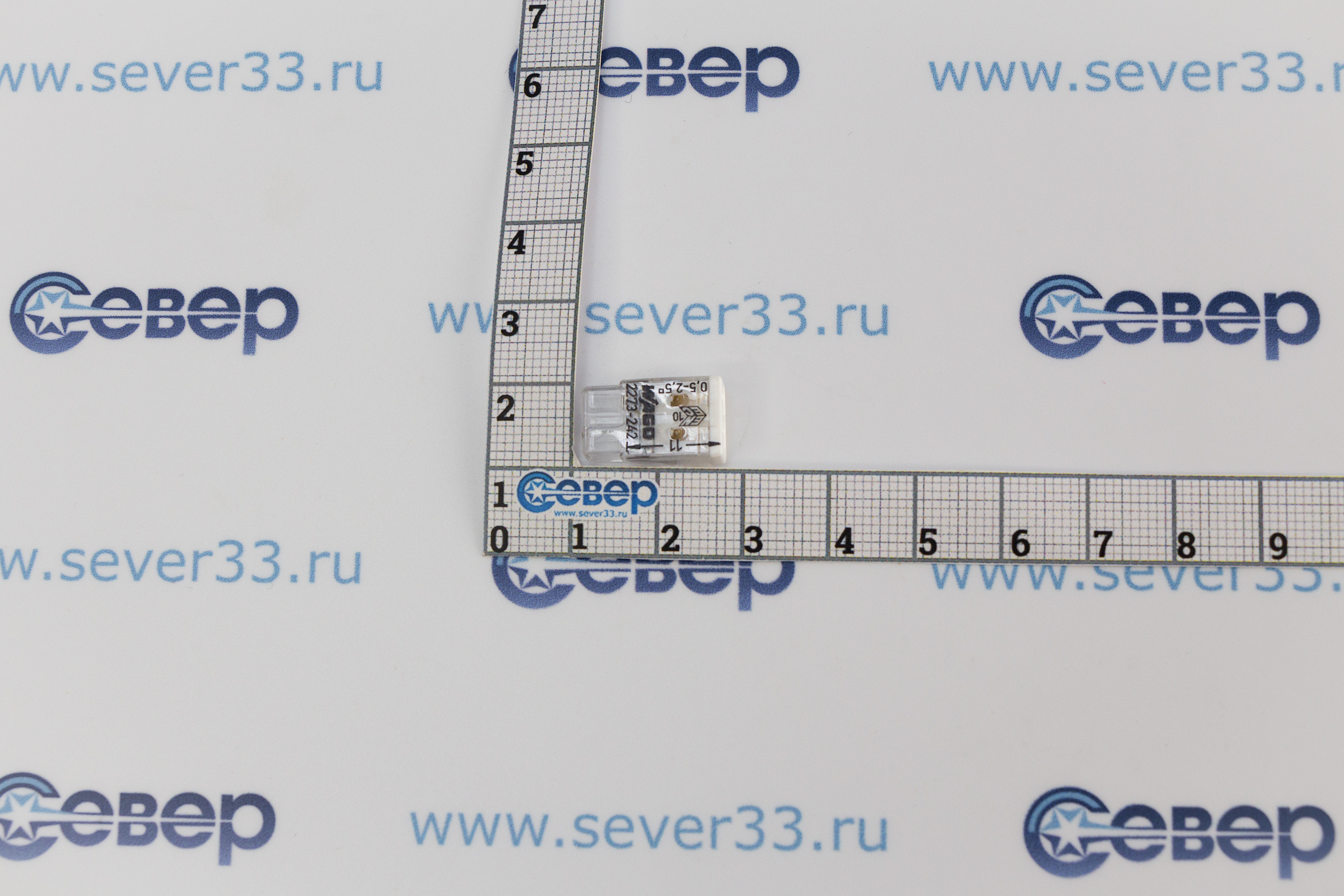 Клеммы WAGO 2273-242(2х2,5 мм2 с пастой) уп.100 шт_2