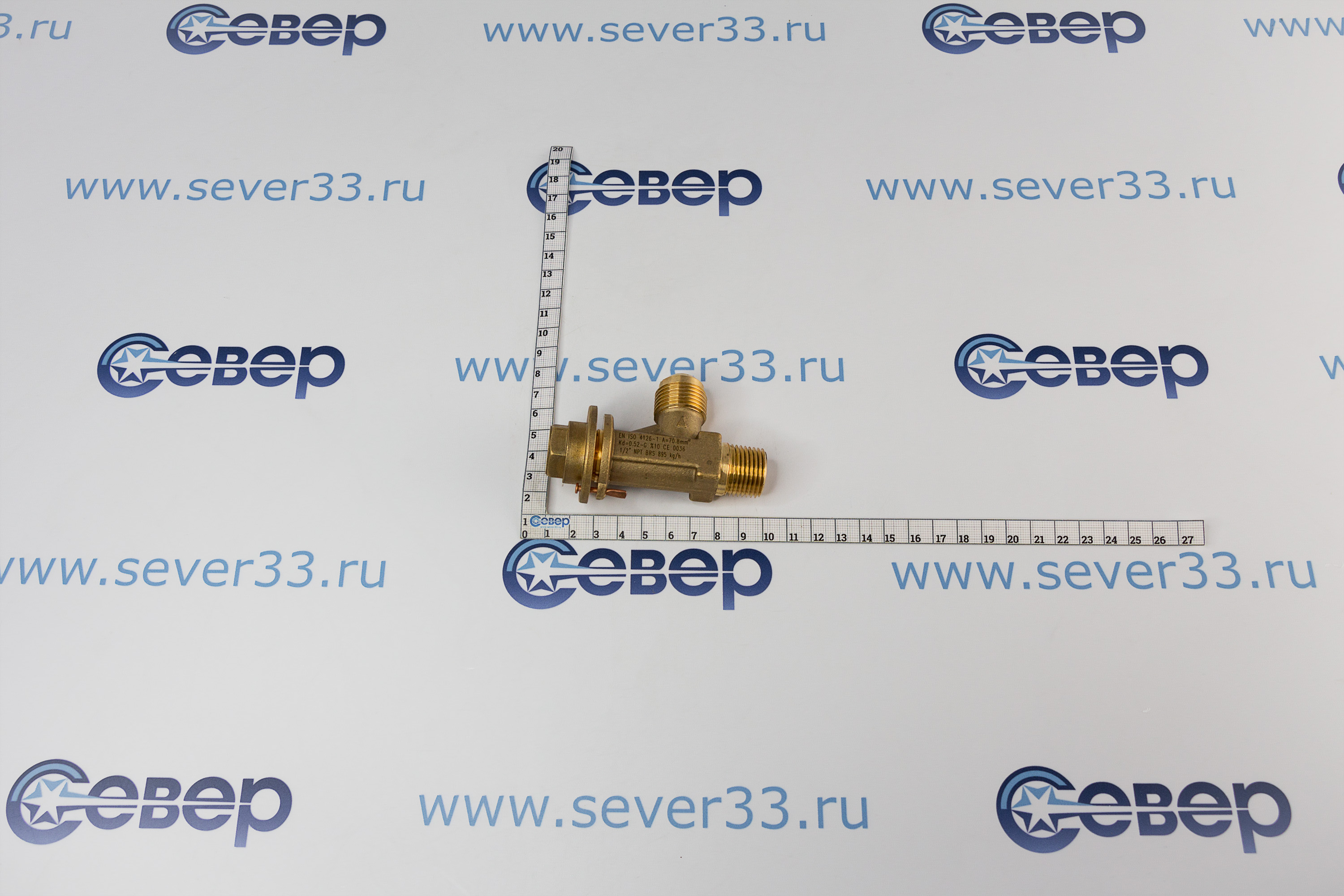 Предохранительный клапан BC-SV-12-28N 12NPTх58SAE с паспортом_4