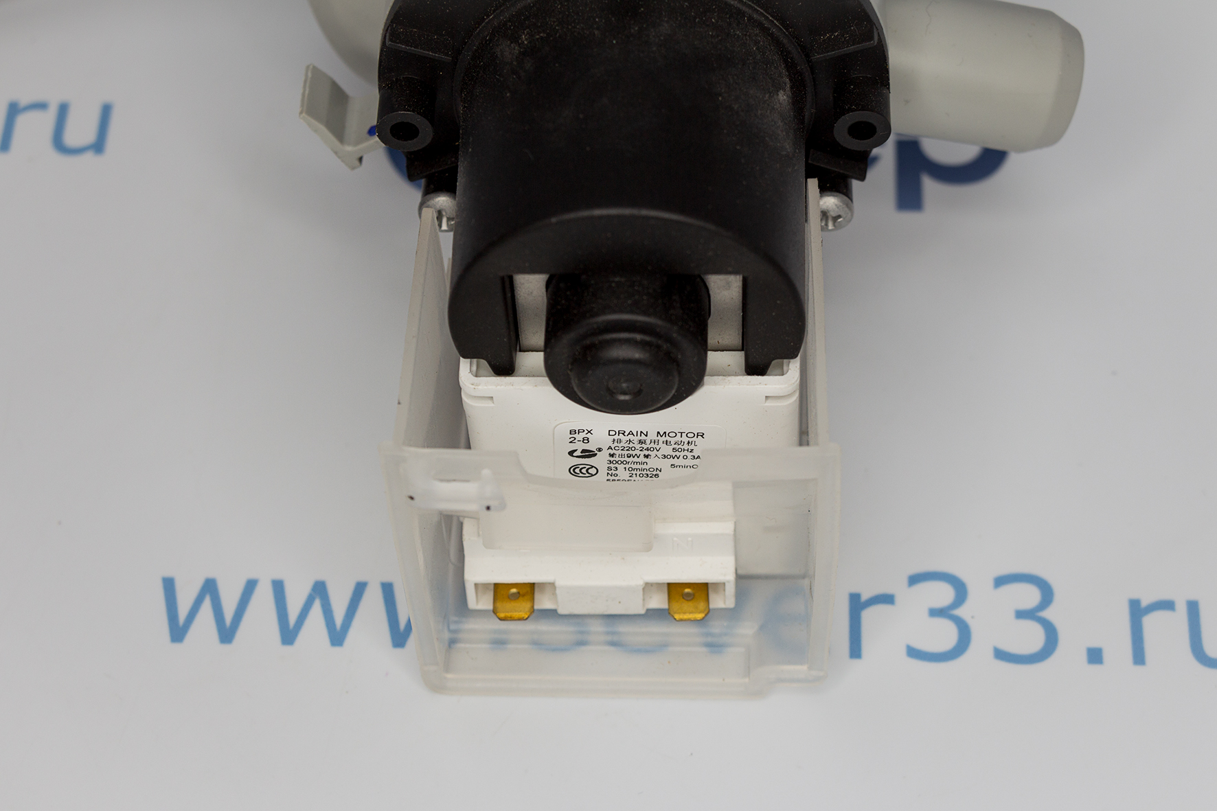 Насос LG PLASET 3 винта клеммы назад с улиткой 5859EN1004B_2