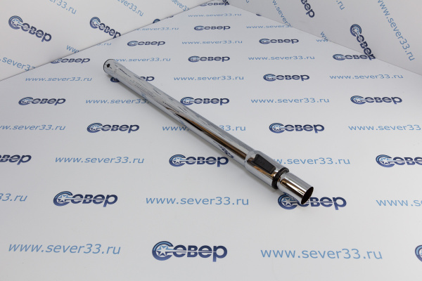 Труба телескопическая (470-990 мм) для пылесоса D 35 мм (хром)_1