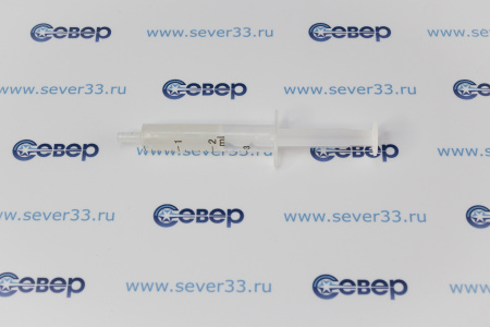 Смазка силиконовая 2 гр (шприц) | Продажа, монтаж и обслуживание холодильного оборудования | Север33