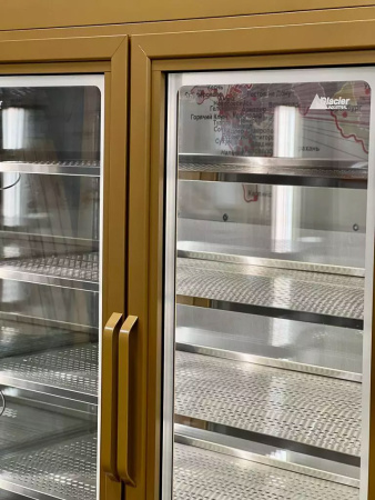 Шкаф-витрина Glacier Исполин морозильный (-6…0 ºС) | Продажа, монтаж и обслуживание холодильного оборудования | Север33