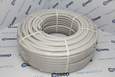 Гофра с протяжкой 20 серая | Продажа, монтаж и обслуживание холодильного оборудования | Север33