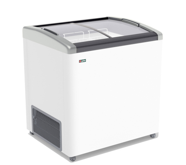 Морозильный ларь Gellar FG 275 E с гнутой крышкой_2