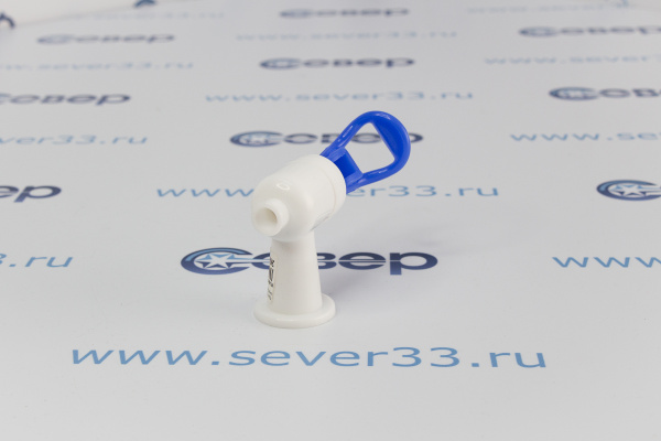 Кран для кулера внутр.резьба(синий) KL004_2