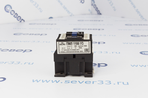 Контактор ПМЛ 1100 УЗ 12А 380V_2