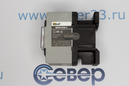 Контактор DEKraft 12A 1НО+1НЗ KM-103 | Продажа, монтаж и обслуживание холодильного оборудования | Север33