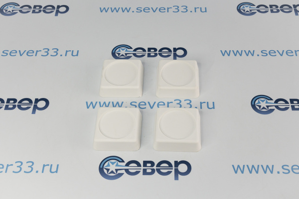 Антивибрационные подставки Ozone CMA-16W, белые квадратные_2
