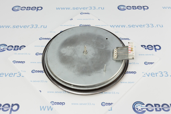 Конфорка ЭКЧ D220mm 2000Вт с нерж. ободом_1