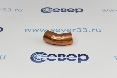 Угол медный 7/8 45 гр. | Продажа, монтаж и обслуживание холодильного оборудования | Север33