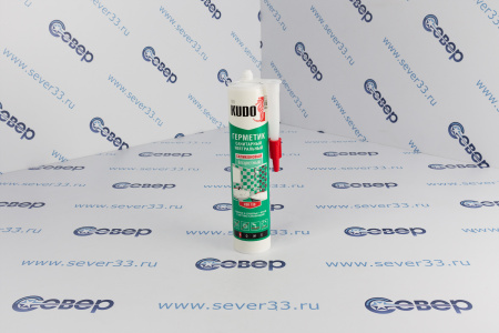 Герметик силиконовый нейтральный санитарный Kudo KSК-130, 280мл, прозрачный | Продажа, монтаж и обслуживание холодильного оборудования | Север33