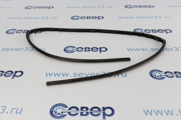 Уплотнитель дверцы духовки Дарина П-образный. Размеры 335x400х335мм (4 крючка)_3