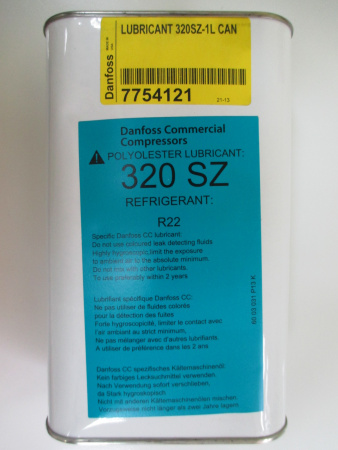 Масло Danfoss 320SZ, 1 л | Продажа, монтаж и обслуживание холодильного оборудования | Север33