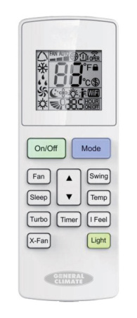Сплит-система General Climate Mars GC-MR12HR32/GU-MR12H32 Inverter | Продажа, монтаж и обслуживание холодильного оборудования | Север33