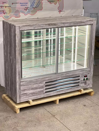 Холодильная витрина Glacier Регина стандарт 1,0 двустороннее открывание (+2…+8 ºС) | Продажа, монтаж и обслуживание холодильного оборудования | Север33