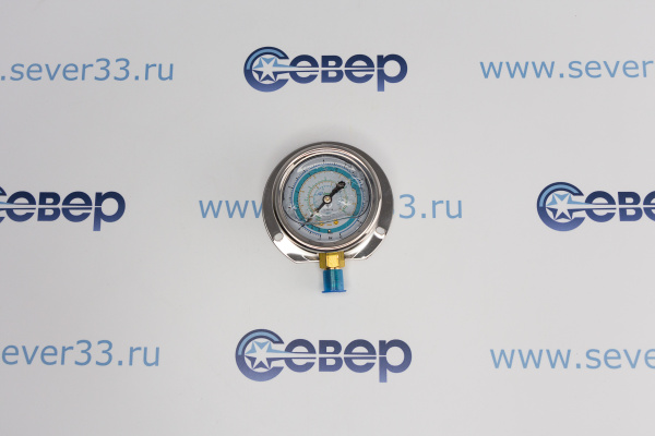 Манометр с глицерином, 63 мм. (R22; R134a;R404A; R407C) BCJL-NG_1