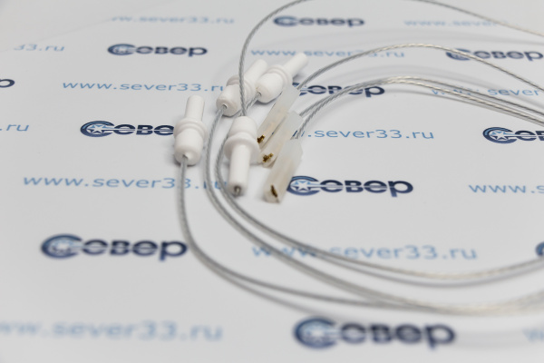 Комплект электродов (свечей розжига) газовых плит (4шт) FLAMA мод. стиль RG, FG, CG, RK, с провода_2ed