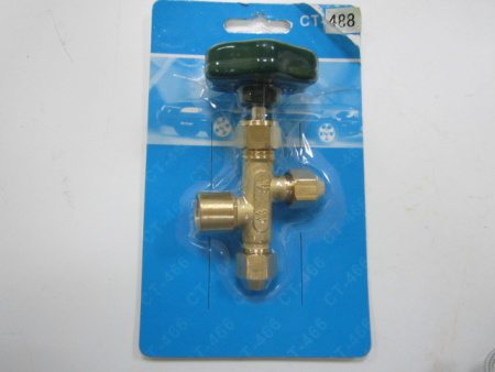 Коллектор 1 вентильный без манометра CT-488 | Продажа, монтаж и обслуживание холодильного оборудования | Север33