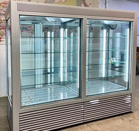 Шкаф-витрина Glacier Исполин двухкамерный (-6…0 ºС) | Продажа, монтаж и обслуживание холодильного оборудования | Север33
