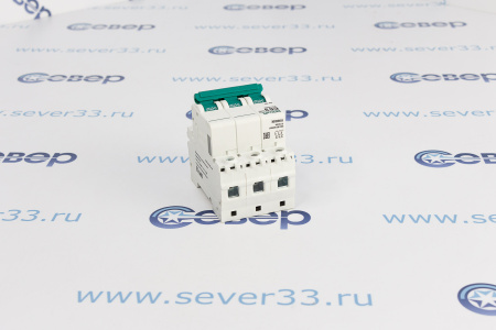 Выключатель автоматический Dekraft 3P C 63А ВА-103 4.5кА | Продажа, монтаж и обслуживание холодильного оборудования | Север33