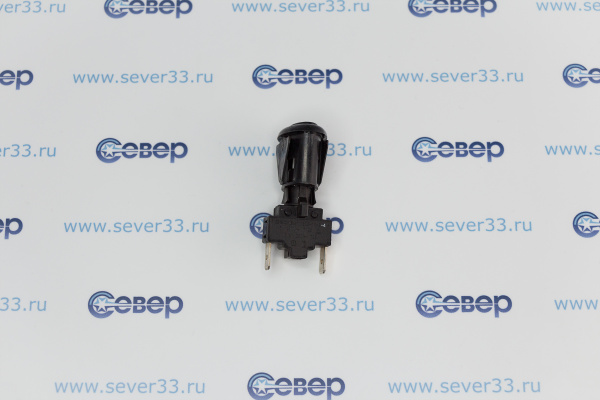 Кнопка подсветки GEFEST ПКН-507-223 овал (черная)_2