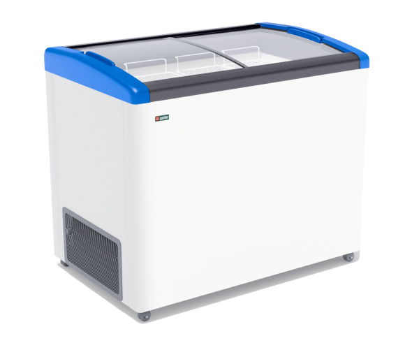 Морозильный ларь Gellar FG 375 E с гнутой крышкой_3