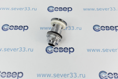 Донный клапан 1-1/4", 80мм,IDC, с переливом, хромированный | Продажа, монтаж и обслуживание холодильного оборудования | Север33