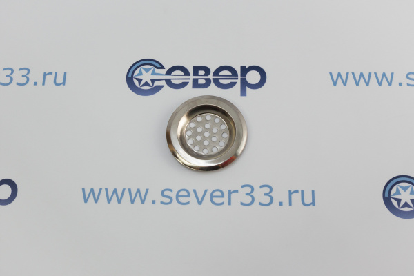 Фильтр-сетка для раковины 6 см., нержавеющая сталь_1