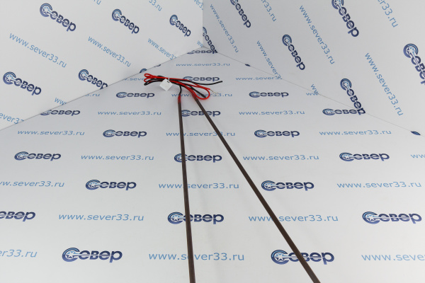 ТЭН для DD6352A - type B, L=1230 мм ( греющая часть L-1180мм), 1.2 KW с перемычкой_2