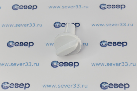 Ручка крана "De Luxe" мод. 5040.38 белая, (длинная ножка 51 мм, для газ. плит) (ВТИС 753161029)	 | Продажа, монтаж и обслуживание холодильного оборудования | Север33