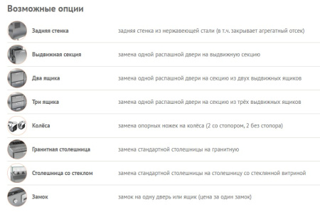 Стол охлаждаемый для пиццы HICOLD PZ2-1/GN, бок, 1 дверь, (+2...+10°С) | Продажа, монтаж и обслуживание холодильного оборудования | Север33