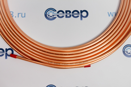 Труба медная  1/4" 0,60 ASTM B68 (Россия) 15м | Продажа, монтаж и обслуживание холодильного оборудования | Север33