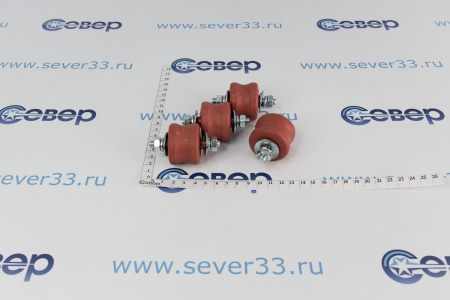 Антивибрационные опоры RF-V120P (4 шт, до 120кг, красные)  | Продажа, монтаж и обслуживание холодильного оборудования | Север33