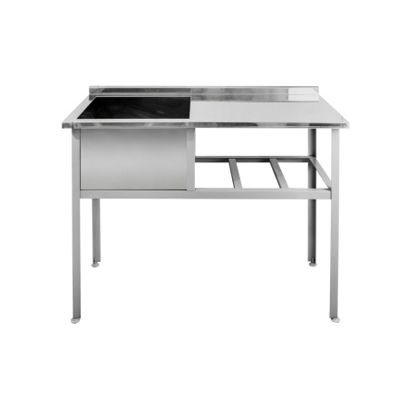 Ванны моечные сварные Hessen ВСЛ 12*6*5 оцинк. сталь с рабочей поверхностью (1150х600х870мм) | Продажа, монтаж и обслуживание холодильного оборудования | Север33