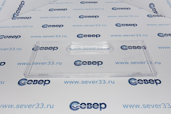 Панель ящика холодильника Vestel прозрачная не откидная 200465mm_1e