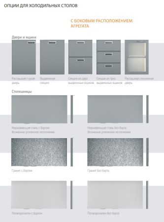 Холодильный стол HICOLD GN 1/TN, бок, 1 дверь (-2...+10°С) | Продажа, монтаж и обслуживание холодильного оборудования | Север33