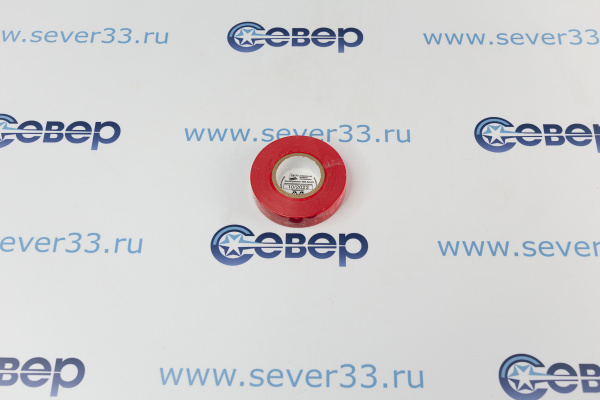 Изолента AVIORA ПВХ красная 15мм 20м_2
