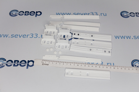 Крепеж фасада для встраиваемого холодильника (12-планок) 312150 | Продажа, монтаж и обслуживание холодильного оборудования | Север33